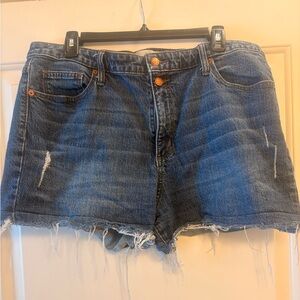High-Waist Universal Thread Jean Shorts